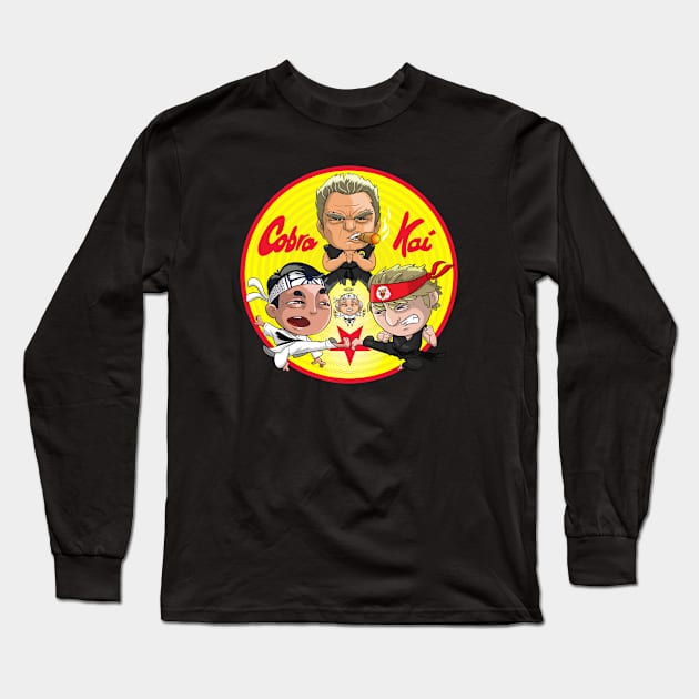 Cobra Kai Long Sleeve T-Shirt by Sebaimage